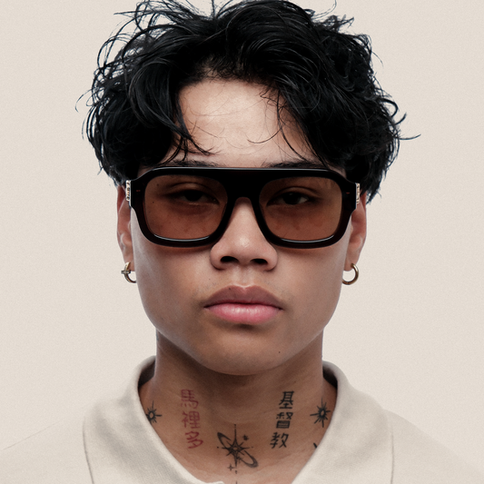 Les Lunettes Marron . E2M