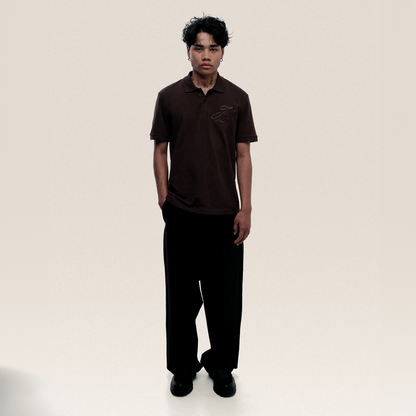 Le Polo Marron . E2M