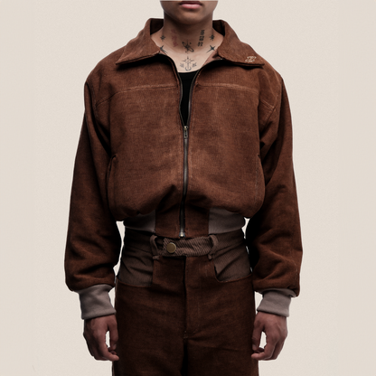 Le Blouson en Lin . E2M